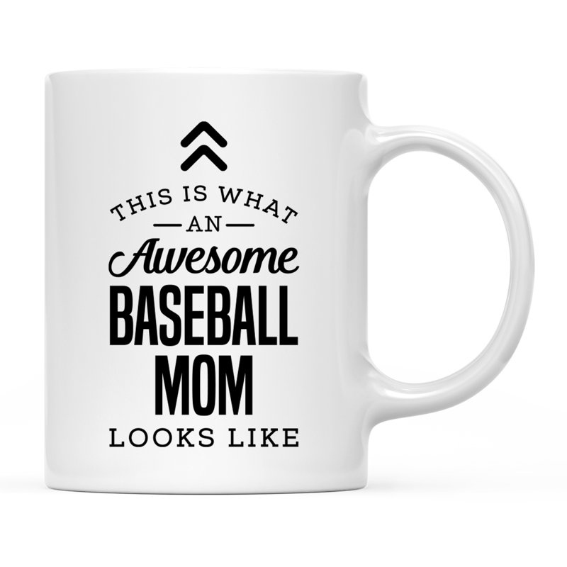 C’est ce qu’on appelle une super balle de baseball avec une tasse à café