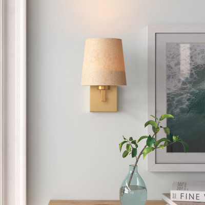 Modern Wall Lamp with Metal Body, 11.8 x 9.4 x 11.8 inches | E27 Socket, Max 40W | Includes Setup Instructions | IP20 Rated | Perfect for Glam & Scandinavian Decor