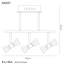 Acree Glass Semi Flush Mount