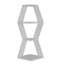 Mariah 3 Piece Corner Shelf with Adjustable Shelves-30896038