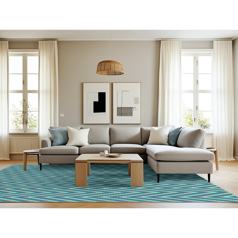 Washable Indoor Rug, Rectangle 8' x 12'
