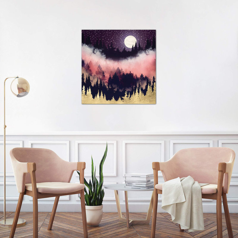 Evening Glow - Wrapped Canvas Print, 66.04 cm H x 66.04 cm W x 3.175 cm D