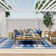 Romy Striped Indoor/Outdoor Area Rug