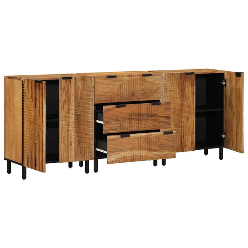 60cm Solid Wood Sideboard