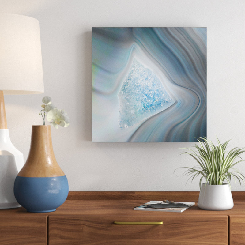 Crystal Shards, reproduction d'art sur toile tendue, H 18 po x l 18 po x p 1,5 po