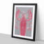 The Pink Lobster in Abstract - Picture Frame Graphic Art Print on MDF-55763519-55763524