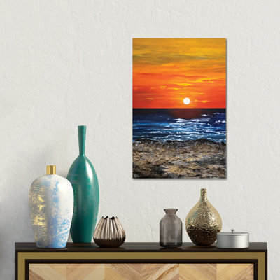 Sunset by Martina Hartusch - Gallery-Wrapped Canvas Giclée on Canvas