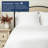 Sheet Sets 100% Organic Cotton Percale Weave Sheet, 400 Thread Count GOTS Certified, Smooth & Moisture-Wicking-101824510-101824505