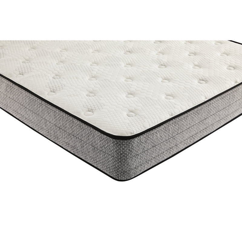 Grand matelas à ressorts ensachés 884 10 po - mousse gel, support de bord pour une bonne nuit de sommeil, ressorts en mousse, apaisant