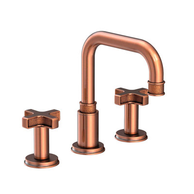 Griffey Widespread Bathroom Faucet with Drain Assembly