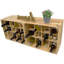 Santel Floor Wine Bottle Rack Flamed-821701194