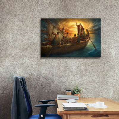 'From Fear to Faith' by Howard Lyon, Canvas Wall Art