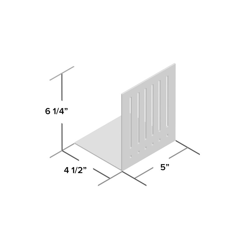 Bookends Modern & Contemporary Metal, White