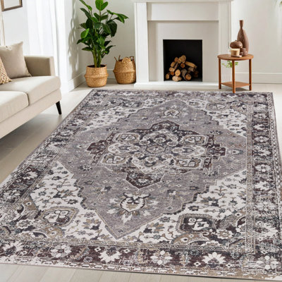 Tapis intérieur lavable 100% nylon Mahi