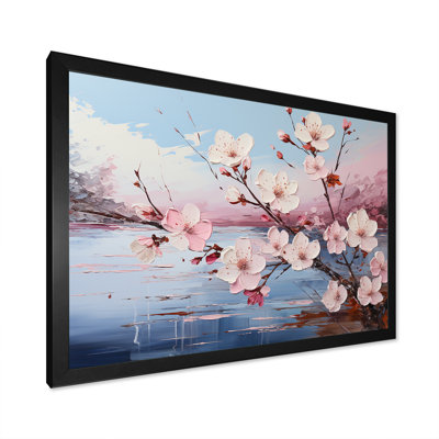 Fleur de pommier I sur toile