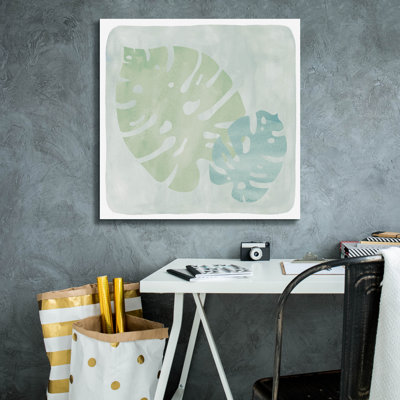  «Botanical 1 F» par Erin Clark, art mural sur toile, 26 po x 26 po