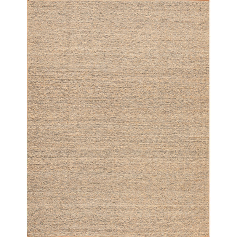Rectangle Capri 8' x 11' Wool Area Rug in Camel/Blue, Rectangle 8' x 11'