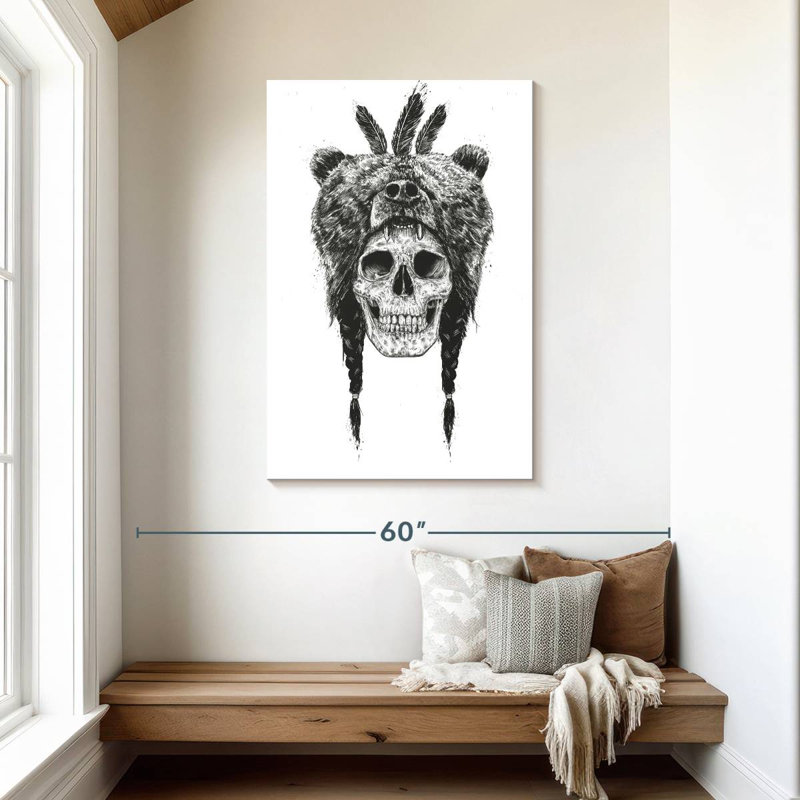 Kerner Dead Shaman, 45" H x 30" W