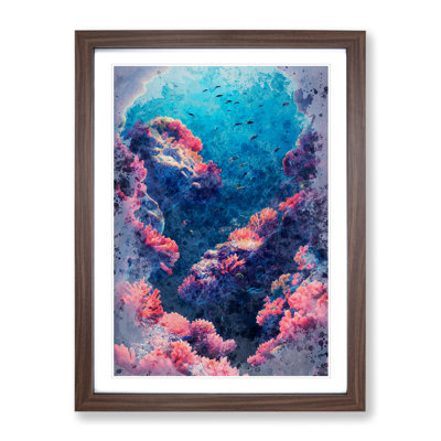 Coral Reef Beauty - Single Picture Frame Print