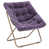Fourrure synthétique mauve