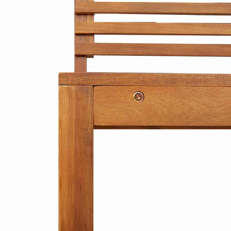 Solid Wood Outdoor Bench