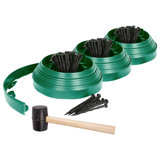 10.16cm H x 7620cm W Plastic Lawn Edging