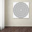 « hearts mandala’ahrens », impression sur toile tendue-19427198