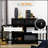 Stylish Sideboard Buffet Cabinet with Glass Doors for Elegant Home Decor and Storage