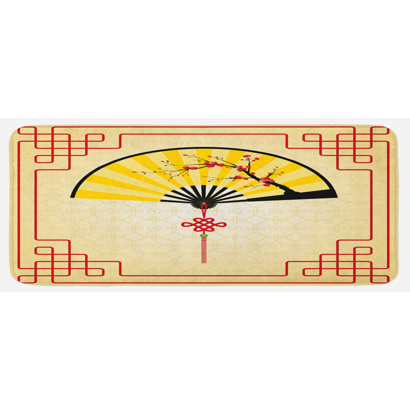 Tapis de cuisine asiatique
