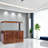 Brown Wood Grain Rectangular Eco Aquarium Tank