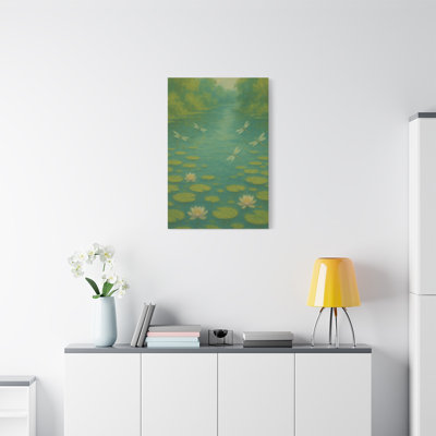 Apel Single Picture Frame Print on Canvas
