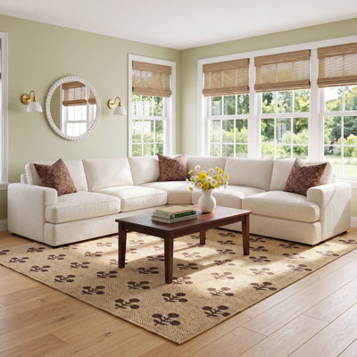Canapé modulaire rembourré 3 pièces Cayden