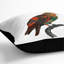 Brown-Necked Parrot Square Throw Cushion-56279779-56279781