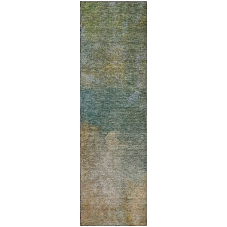 Premium Machine Washable Dahl AMF1073 Abstract Rug