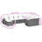 Vidaxl Garden Sofa Set Black