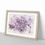 Dewdrops Upon A Lilac Leaf - Single Picture Frame Painting on MDF-56874289-56874292