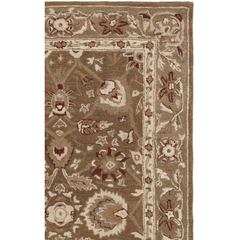 Tapis oriental en laine touffeté à la main Tingley, Rectangle 8 pi x 10 pi