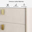Bhanwari 45cm W Faux Leather Bedside Table