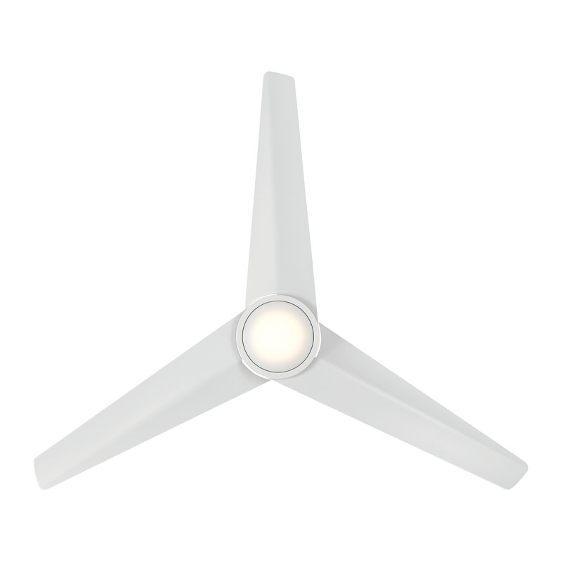 Verna 52" 5CCT LED Ceiling Fan, White