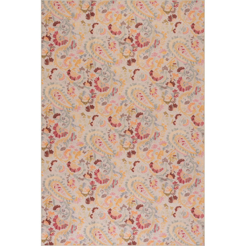 Ines Machine Washable Rug, Rectangle 7'6" x 9'6"
