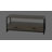 Media Entertainment Center With Storage Drawers, Dark Bronze Laminate With Metal-1724614449-1724613839
