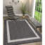 Tapis intérieur / extérieur gris foncé Mekih-505718577