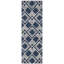 Tapis géométrique en laine touffeté à la main Vedika-656253105