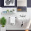 Nantucket Sinks 16.5''  Fireclay Specialty Wall Mount Bathroom Sink with Faucet and Overflow-987756834-987756833