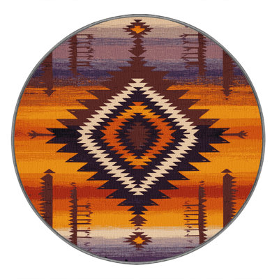  Tapis lavable du sud-ouest Sunset Sunset