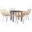 Madancy Patio Dining Set with Square Table-1756828557-1756828559