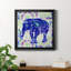 «Painted Elephant II», reproduction d'art graphique sur toile encadrée-389465895-389465899