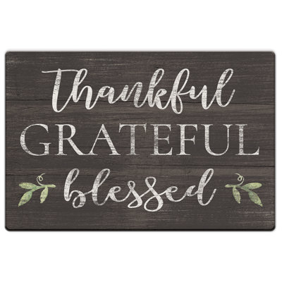 Tapis de cuisine thankful reconnaissants Pedra