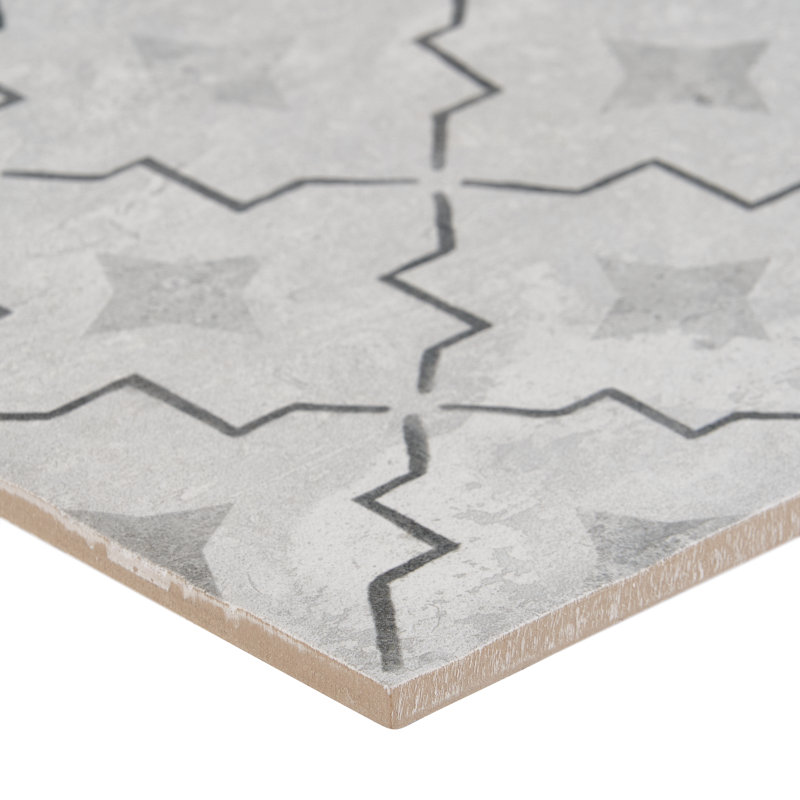 Carrelage de sol et de mur en porcelaine matte de 7,87 po x 7,87 po Kygo (10,76 pieds carrés / caisse), Déco Como
