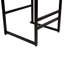 Ensemble de 2 tabourets de bar tissés à la main avec dossier, hauteur de comptoir, tabouret en corde de papier tissé pour la cuisine, la maison et le bureau-1232597891